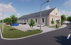 Kulturális központ lehet az egykori váradi huszárlaktanya lovardájából